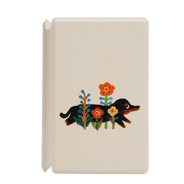 Dachshund · Floral Ivory