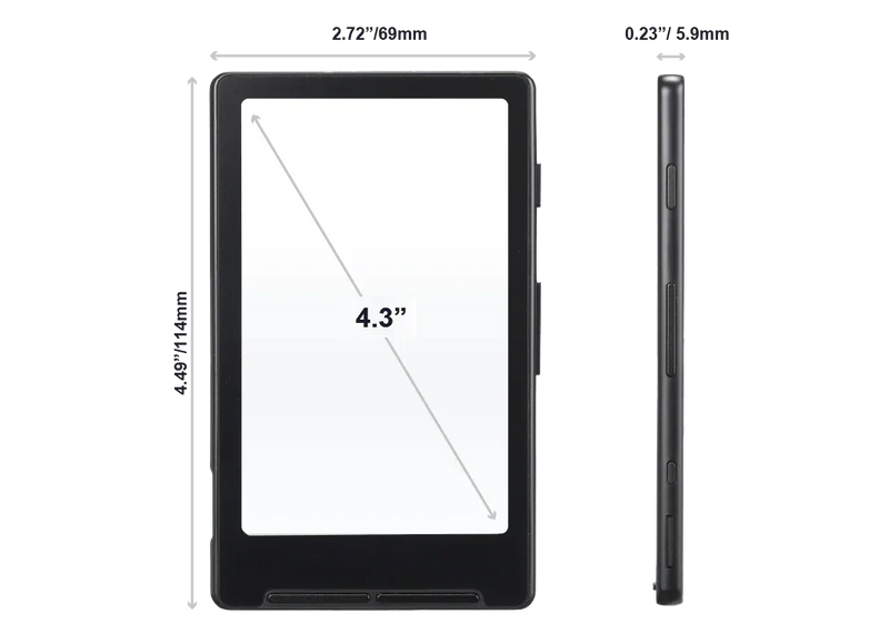 Xteink X4 ポケット電子書籍リーダー - スペースブラック | 今すぐ購入 Xteink X4 ポケット電子書籍リーダー - スペースブラック | 今すぐ購入
